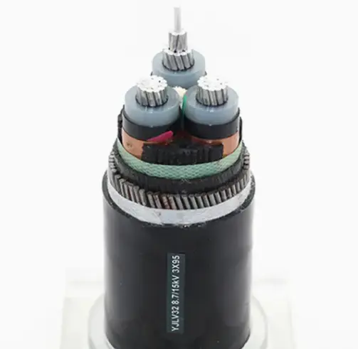 8.7/15(17.5)kV XLPE Insulated Armored Power Cable